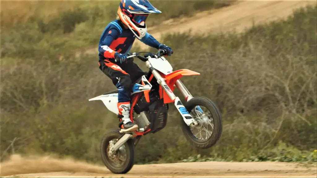 electric dirt bikes for 12 year olds